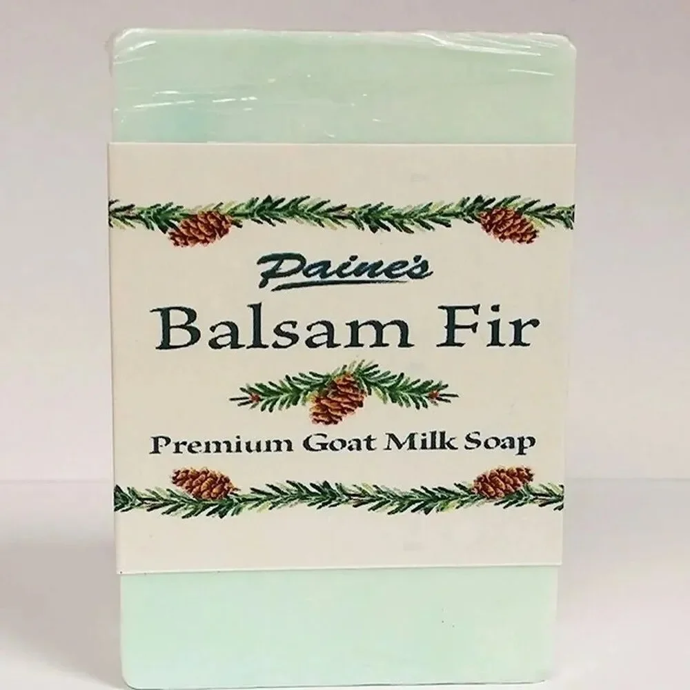 Paine's Balsam Fir Premium Goat Milk Soap 4.5 oz bar fresh Maine made natural